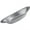 Silver, variant on Elegant Dinner Plate Stainless Steel Serving Platter Festive Snack Tray for Camping Barbecue Picnics and Home Kitchen Use