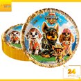 thumbnail image 2 of 24 Pz Plato De Cartón Premium Pastelero De Personajes Guau Comand, 2 of 4