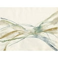 thumbnail image 3 of Goldberger, Jennifer 14x12 Black Modern Framed Museum Art Print Titled - Watercolor Waves II, 3 of 5