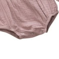 thumbnail image 5 of MesaSe Baby Girls Solid Color Long Sleeve Ruffle Romper Autumn Outfit 0-24 Months, 5 of 5