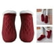 thumbnail image 1 of Calcetines antideslizantes Yotijar invierno Vino rojo para mujer, 1 of 9