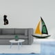 thumbnail image 2 of Escultura Decorativa De Velero De Gato De Resina Para Entrada, Adorno De Mesa, Colección De Decoración Feng Shui, Estantería, Sala De Estar, Dormitorio, Centro De Mesa., 2 of 8