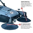 thumbnail image 3 of Tomahawk Power Balayeuse Pousse-Pousse Commerciale de 38 Pouces avec Triple Balais Power, 3 of 6