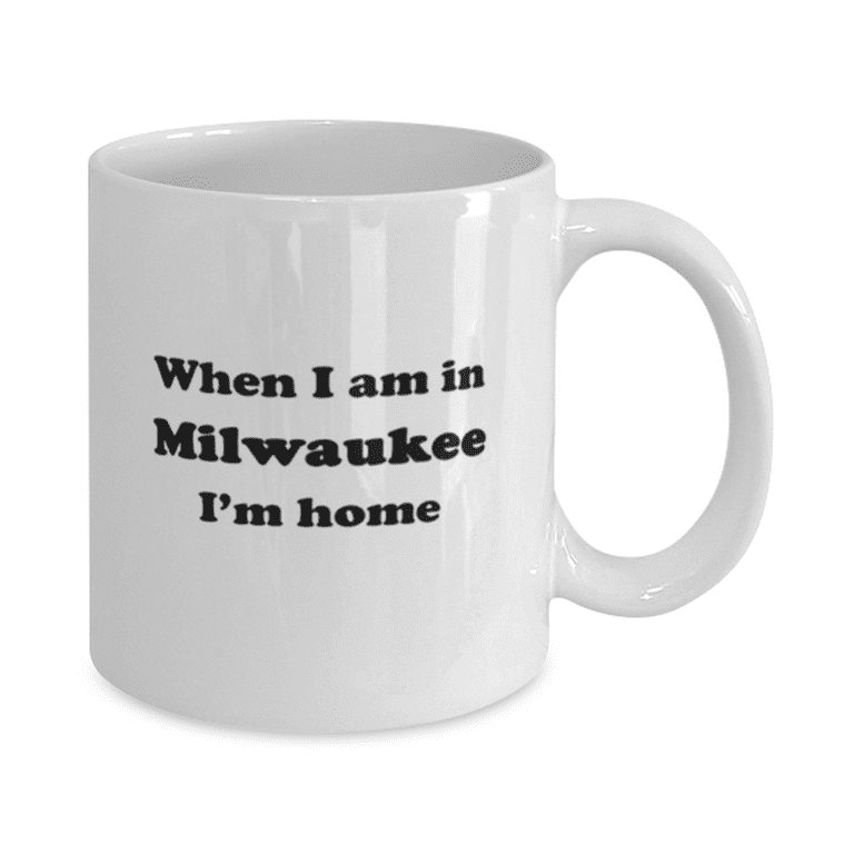 Moving from Milwaukee Gifts - Moving to Milwaukee Coffee Mug - Moving from Milwaukee  Cup - Moving to Milwaukee Birthday Gifts for Men and Women Moving Away -  White 11oz. Mug 