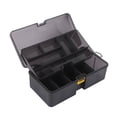 thumbnail image 3 of Waterproof Fishing Tackle Box Double Layer Lures Bait Storage Case Plastic PS, 3 of 10