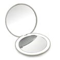 thumbnail image 1 of Espejo de viaje iluminado Con luz LED para maquillaje Cosmonic W-Compact Magnifying Mirror-3, 1 of 6