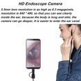 thumbnail image 1 of Mini Built-In 6Leds Visual Ear Spoon Visual Ear Spoon, 3-In-1 5.5Mm Ear Cleaning Otoscope, For System And For  System Mobile Phones, 1 of 8