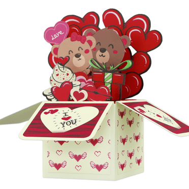 Valentines Day 3D greeting card 4