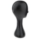 thumbnail image 2 of Cabeza de maniquí de 16 pulgadas, modelo de maniquí, peluca, sombreros, soporte de exhibición, premium Negro, 2 of 9