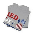 thumbnail image 3 of Red White & Woof Shirt, 4th of July T Shirt, Gift For American ID-0412-O1HO, 3 of 13