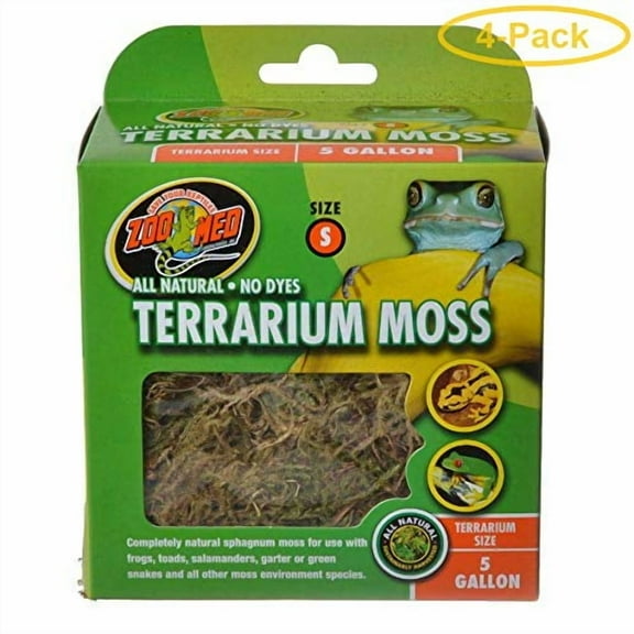 Zoo Med Terrarium Moss Substrate Green 1ea/5 gal, SM