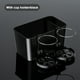 thumbnail image 1 of Organizador de respaldo para asiento de automóvil | Bolsa de almacenamiento colgante multifuncional con portavasos dobles, caja de pañuelos, ganchos, soporte para teléfono | ABS y cuero | Se adapta, 1 of 4