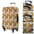 thumbnail image 5 of Beige Sunflower Pattern Luggage Cover Fashion Suitcase Cover Baggage Covers Fit 25-28 Inch Luggage (Go Travel), 5 of 5