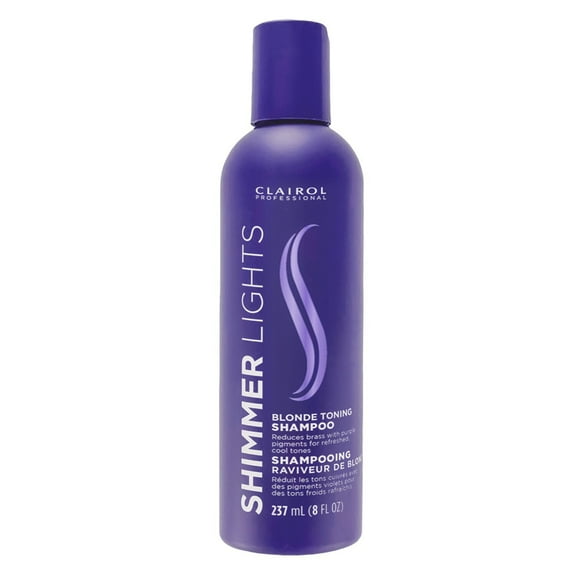 Shimmer Lights Conditioning Purple Shampoo for Blonde Silver