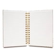 thumbnail image 2 of Do More of What Makes You Sparkle Spiral Notebook in White with Gold Polka Dots, 2 of 2