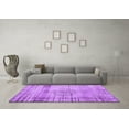 thumbnail image 3 of Ahgly Company Indoor Square Persian Purple Traditional Area Rugs, 6' Square, 3 of 4