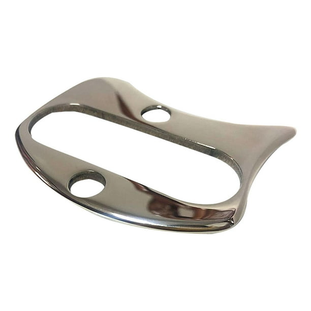 EeaseMX Placa de Guasha de masaje de acero inoxidable para aliviar el dolor