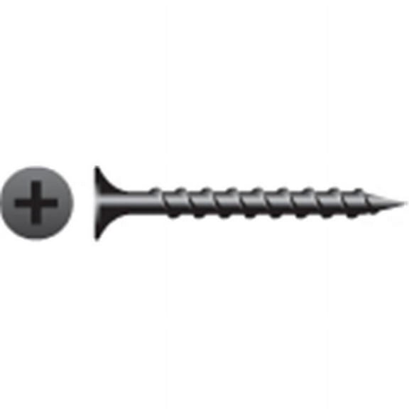 Strong-Point 620C 6 x 2 in. Phillips Bugle Head Screws Coarse Thread  Phosphate Coated  Box of 3 500