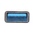 thumbnail image 4 of Adaptateur USB Type-C femelle vers USB 3.1 A femelle, convertisseur USB droit pour extension de câble de données USB 3.1, 4 of 4