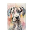 thumbnail image 2 of Watercolor Great Dane Painting 3 - Nursery Collection - Bedtime Stories, 2 of 7