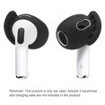 thumbnail image 4 of 1 par de ganchos protectores de silicona suave para AirPods 3 Kuymtek funda para los oídos almohadillas para Apple Airpods de 3ª generación, 4 of 6