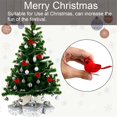 thumbnail image 4 of MesaSe Visland 10 Pcs Ornements Cardinaux Rouges Faits à la Main Oiseaux Artificiels à Clipser sur Arbre de Noël Couronnes Guirlandes Décorations, 4 of 9