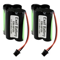 2x Scanner Battery EBS-BP250 Compatible with Uniden BP120 BP150 BP180 BP250