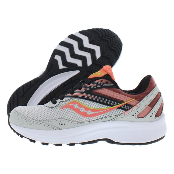 Saucony Cohension 15 Womens Shoes Size 6, Color: Fog/Sunstone Vert