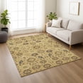 thumbnail image 6 of Addison Rugs Chantille Indoor/Outdoor Traditional Gold Machine Washable Rectangle Rug, 10' x 14', 6 of 8