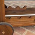thumbnail image 3 of MAYEERTY 35.50" Modern WOOD METAL Portable BARCART Large Capacity Storage, 3 of 19