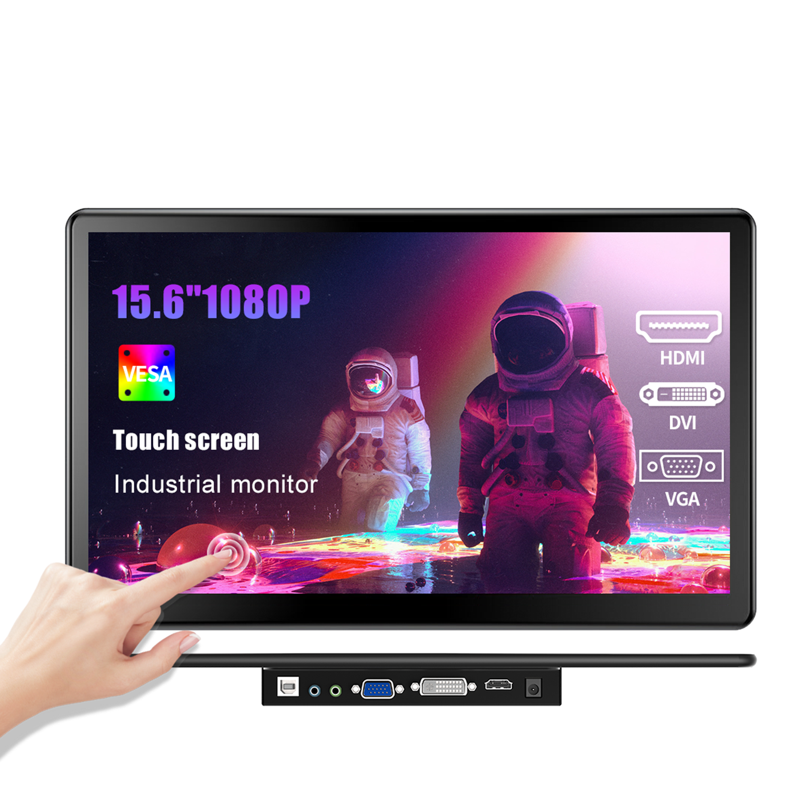 Mobile Pixels 101-1003P01 Trio Portable 12.5 Inch Monitor