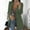 Army Green, variant on Xysaqa Plus Size Blazer for Women Casual Lapel Open Front Suit Cardigan Jacket Women Long Sleeve Work Office Blazers with Pocket S-5XL