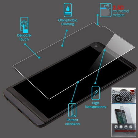 For LG V20 Clear Tempered Glass Touch Screen Protector Film Cover