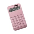 thumbnail image 1 of ziyahi 12-Digit Desktop Calculator Dual Power LCD Display for Home Office Pink, 1 of 1
