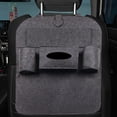thumbnail image 4 of Bolsa de almacenamiento para coche, bolso colgante con respaldo de asiento de coche de fieltro, 4 of 5