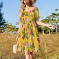 thumbnail image 4 of Tropical vibes! Dress women's clothing korea stylish african dresses for woman, 4 of 7