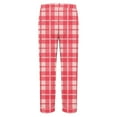 thumbnail image 6 of Wdfiry Mens Plaid Pajama Set, Soft Print Pajamas for Men, Lightweight Warm Sleepwear Nightwear 2 Piece Set, 6 of 6