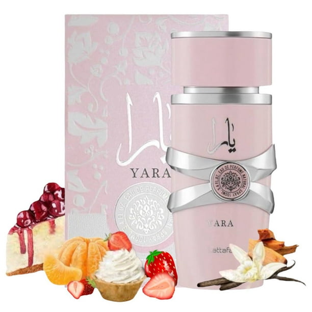 ORIGINAL PINK YARA Perfume 100ml Arab UAE Perfume Sweet Fragrance