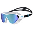 thumbnail image 1 of Arena The One Mask - anteojos de natación para Hombres y Mujeres, Azul/Blanco, Lente de Espejo multicolor, 1 of 10
