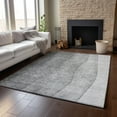 thumbnail image 6 of Addison Rugs Mayfield Washable Transitional Ombre Gray Rectangle Rug, 2'6" x 3'10", 6 of 6