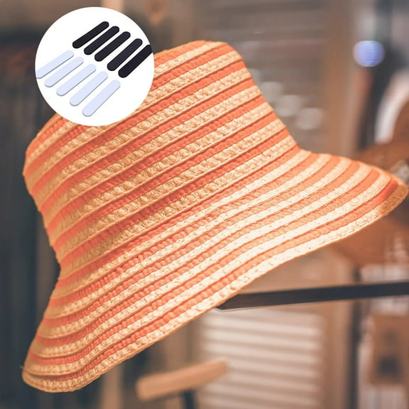 Homoyoyo 48-Set Assorted Color EVA Hat Size Reducers for Men Women and Children Adjustable Hat Size Accessories