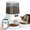 White, Dual Bowls, variant on Automatic Cat Feeder, 5L Smart Dry Food Dispenser with 5G/2.4G WiFi App Control, Programmable Portions, Stainless Steel Bowl, White