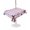 Pink, Blue, Red, White, variant on Outdoor Tablecloth with Umbrella Hole for Patio/Picnic/Party/Camping, 4th of July Waterproof Table Cloth Round Cover Washable, Independence Day Star Vintage American (Dia 60")