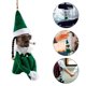 thumbnail image 4 of Muñeca de elfo de Navidad Snoop on a Stoop, codo hecho a mano, muñeca de elfo de felpa, regalo para el hogar, jardín, Halloween, adornos de mesa de Navidad, juguete, 4 of 5