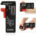 DFantiX Battery Tester, Universal Battery Checker for AAA AA C D 9V 1