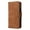 Brown, variant on Zipper Wallet Case for iPhone 14 with Large Capacity Card Slots Holder Flip Folio Cover, Premium PU Leather Magnetic Clasp Wrist Strap Kickstand Soft Silicone Shockproof Case,Winered