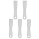 thumbnail image 1 of Uxcell 5 piezas de raspador de masilla 1.6" de ancho 1.7mm cuchillo de masilla de plástico flexible delgado gris, 1 of 6