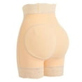 thumbnail image 3 of ZQUUVOU Tummy Control Shapewear for Women Seamless High Waist Boyshorts Underwear Body Shaper Panties Thigh Slimming Shorts Beige A, 3 of 5