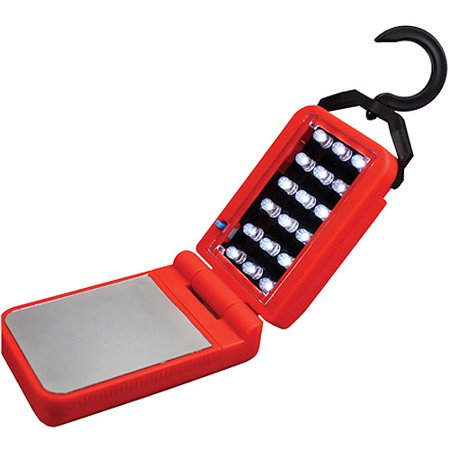 Ez Red Rechargeable Led Folding Flip Lig