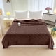 thumbnail image 1 of Manta De Felpa 1Pcs 150x200cm Fleece Blanket Milk Velvet Shawl Sofa Cover Polyester Brown Versatile Double Sided Edging No Shedding Design JASKFLY, 1 of 8